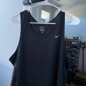 Nike tanktop black size large